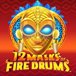 12 Masks of Fire Drums